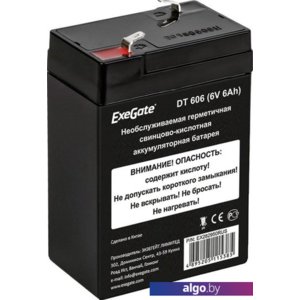 Аккумулятор для ИБП ExeGate DT 606 (6В, 6 А·ч)