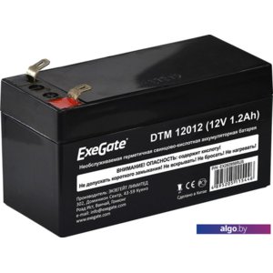 Аккумулятор для ИБП ExeGate DTM 12012 (12В, 1.2 А·ч)