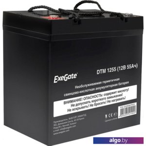 Аккумулятор для ИБП ExeGate DTM 1255 (12В, 55 А·ч)