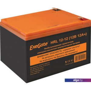Аккумулятор для ИБП ExeGate HRL 12-12 (12В, 12 А·ч)