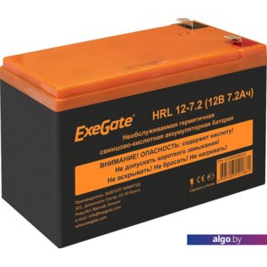 Аккумулятор для ИБП ExeGate HRL 12-7.2 (12В, 7.2 А·ч)