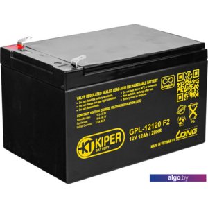 Аккумулятор для ИБП Kiper GPL-12120 F2 (12В/12 А·ч)