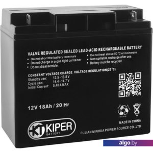 Аккумулятор для ИБП Kiper GPL-12180 (12В/18 А·ч)