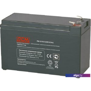 Аккумулятор для ИБП Powercom PM-12-9.0 (12В/9 А·ч)