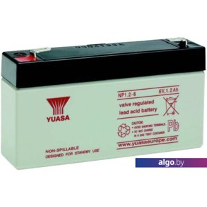 Аккумулятор для ИБП Yuasa NP1.2-6 (6В/1.2 А·ч)