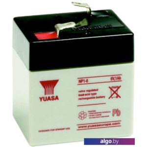 Аккумулятор для ИБП Yuasa NP1-6 (6В/1.2 А·ч)