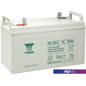 Аккумулятор для ИБП Yuasa NPL200-6 (6В/200 А·ч)
