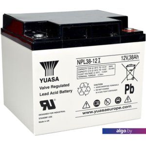 Аккумулятор для ИБП Yuasa NPL38-12I (12В/38 А·ч)