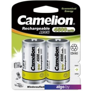 Аккумуляторы Camelion D 4500mAh 2 шт. [NC-D4500BP2]