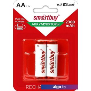 Аккумуляторы SmartBuy AA 2300mAh 2 шт. SBBR-2A02BL2300