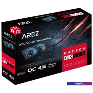 Видеокарта ASUS Arez Radeon RX 560 4GB GDDR5 AREZ-RX560-O4G-EVO