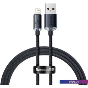 Кабель Baseus CAJY000101 USB Type-A - Lightning (1 м, черный)