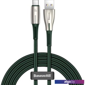 Baseus CATSD-N06 USB Type-A - USB Type-C (2 м, темно-зеленый)