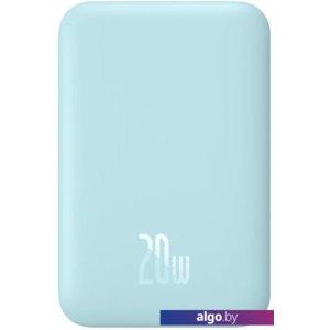 Внешний аккумулятор Baseus Magnetic Wireless PPCX020003 6000mAh (голубой)