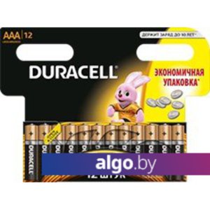 Батарейки DURACELL AAA 12 шт.