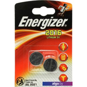 Батарейки Energizer CR2016 2 шт.