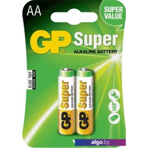 Батарейки GP Super Alkaline AA 2 шт.