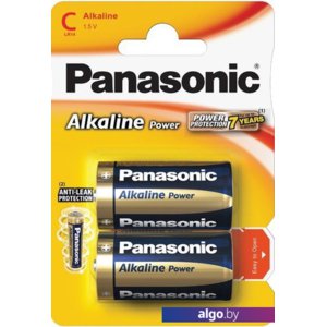 Батарейки Panasonic Alkaline Power C 2 шт. [LR14APB/2BP]