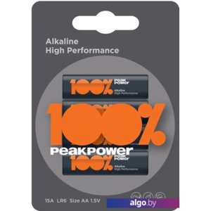 Батарейки PeakPower Alkaline LR6/PP15A-2U4 4BP