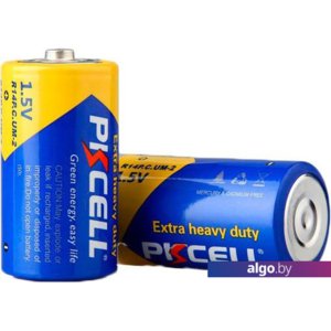 Батарейки PKCELL Extra Heavy Duty Battery R14P-2S С 2 шт.