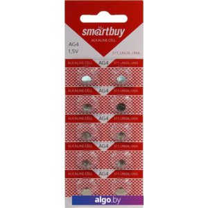 Батарейки SmartBuy Alkaline AG4 10 шт.