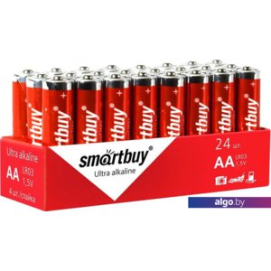 Батарейки SmartBuy Ultra Alkaline AA 24 шт. SBBA-2A24S