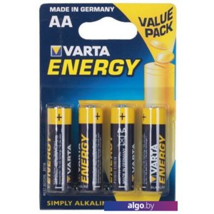 Батарейки Varta Energy AA 4 шт.