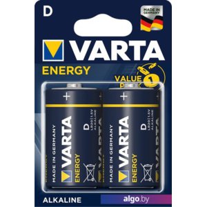 Батарейки Varta Energy D 2 шт.