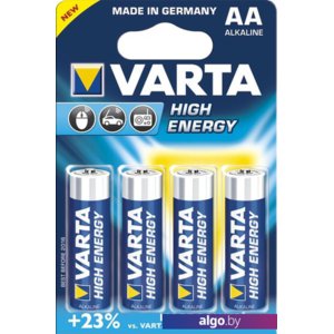 Батарейки Varta High Energy AA 4 шт.