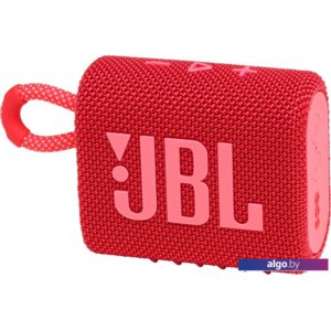 Беспроводная колонка JBL Go 3 (красный)