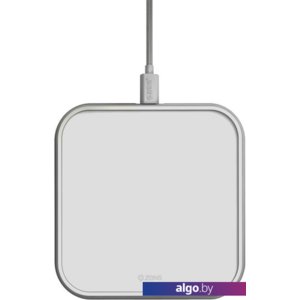 Беспроводное зарядное Zens Single Aluminium Wireless Charger (белый)