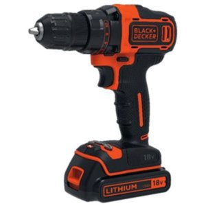 Дрель-шуруповерт Black & Decker BDCDD186KB (с 2-мя АКБ)