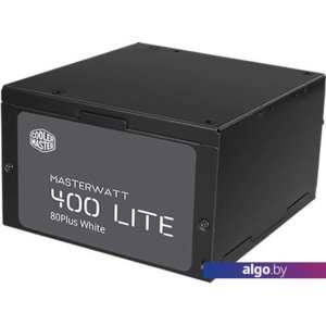 Блок питания Cooler Master MasterWatt Lite 230V (ErP 2013) MPX-4001-ACABW-ES
