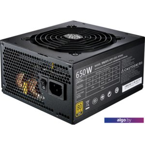 Блок питания Cooler Master MWE Gold Fully Modular 650W MPY-6501-AFAAG