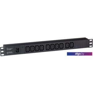 Блок розеток ExeGate ServerPro PDU-19H002 Al-10C13-C14-fr