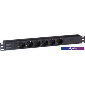 Блок розеток ExeGate ServerPro PDU-19H601 Al-6S-C14