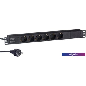 Блок розеток ExeGate ServerPro PDU-19H602 Al-6S-EU2CU