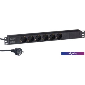 Блок розеток ExeGate ServerPro PDU-19H603 Al-6S-EU2.5CU