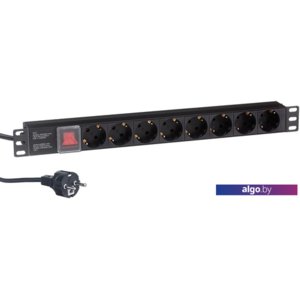 Блок розеток ExeGate ServerPro PDU-19H803 Al-8S-EU2CU-SW