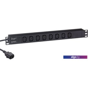 Блок розеток ExeGate ServerPro PDU-19H809 Al-8C13-EU2.5CU