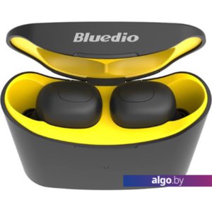 Наушники Bluedio T-Elf (черный/желтый)