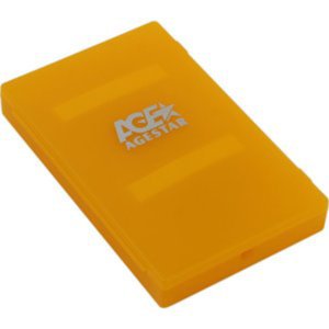 Бокс для жесткого диска AgeStar SUBCP1 Orange