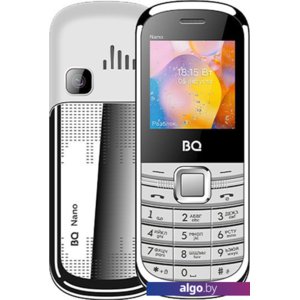 Мобильный телефон BQ-Mobile BQ-1415 Nano (белый/серебристый)