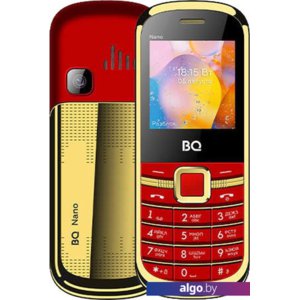 Мобильный телефон BQ-Mobile BQ-1415 Nano (красный/золотистый)