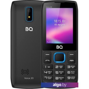 Мобильный телефон BQ-Mobile BQ-2400L Voice 20 (голубой)