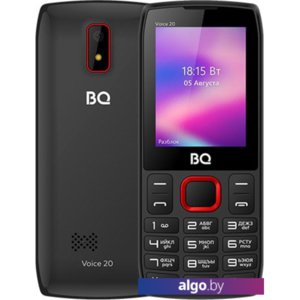 Мобильный телефон BQ-Mobile BQ-2400L Voice 20 (красный)