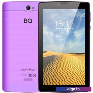 Планшет BQ-Mobile BQ-7038G Light Plus 16GB 3G (сиреневый)