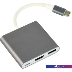 Адаптер Cablexpert A-CM-HDMIF-02-MX (серый)