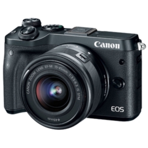 Фотоаппарат Canon EOS M6 Kit 15-45mm (черный)