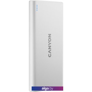 Внешний аккумулятор Canyon CNE-CPB1008W 10000mAh (белый)